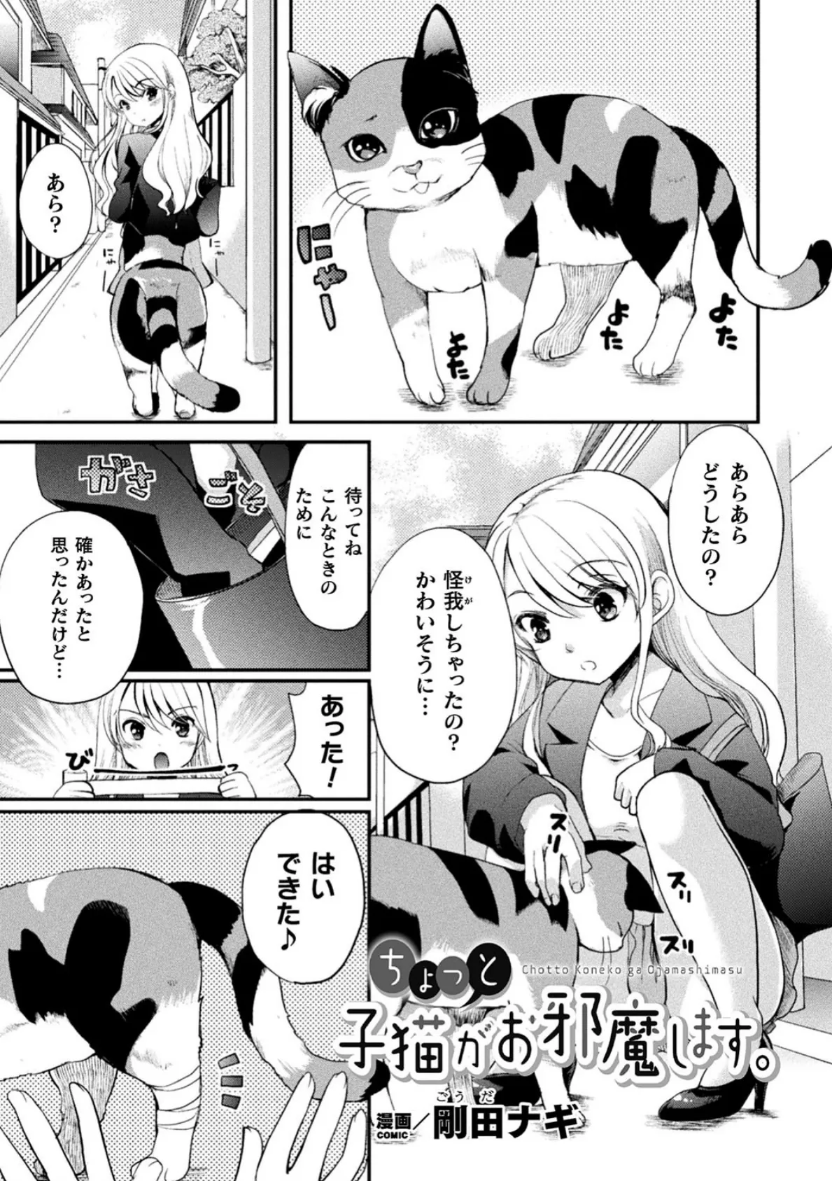 ちょっと子猫がお邪魔します。【単話】